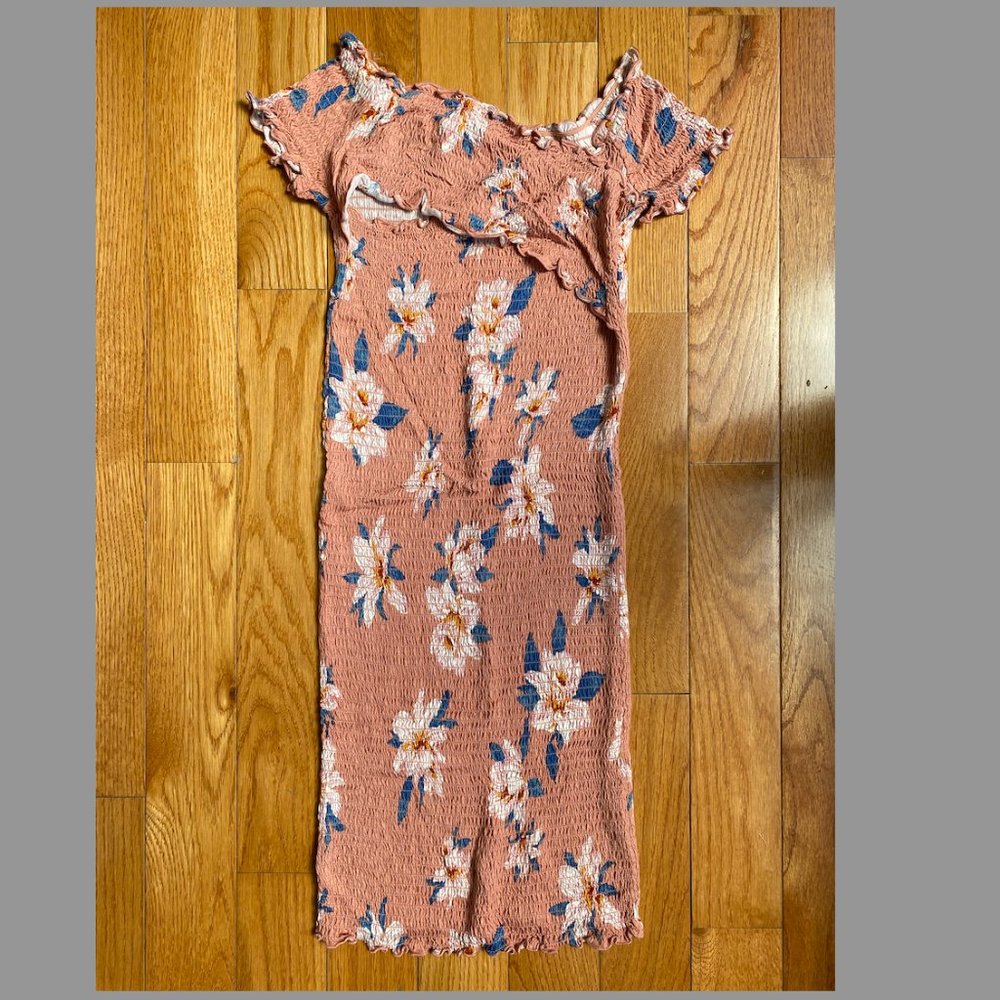 Floral Body Con Dress